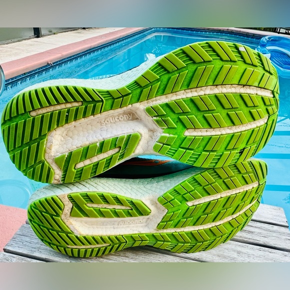 Saucony Triumph 18 Shoes Future Blue Mens Size 8.5 - Picture 8 of 10